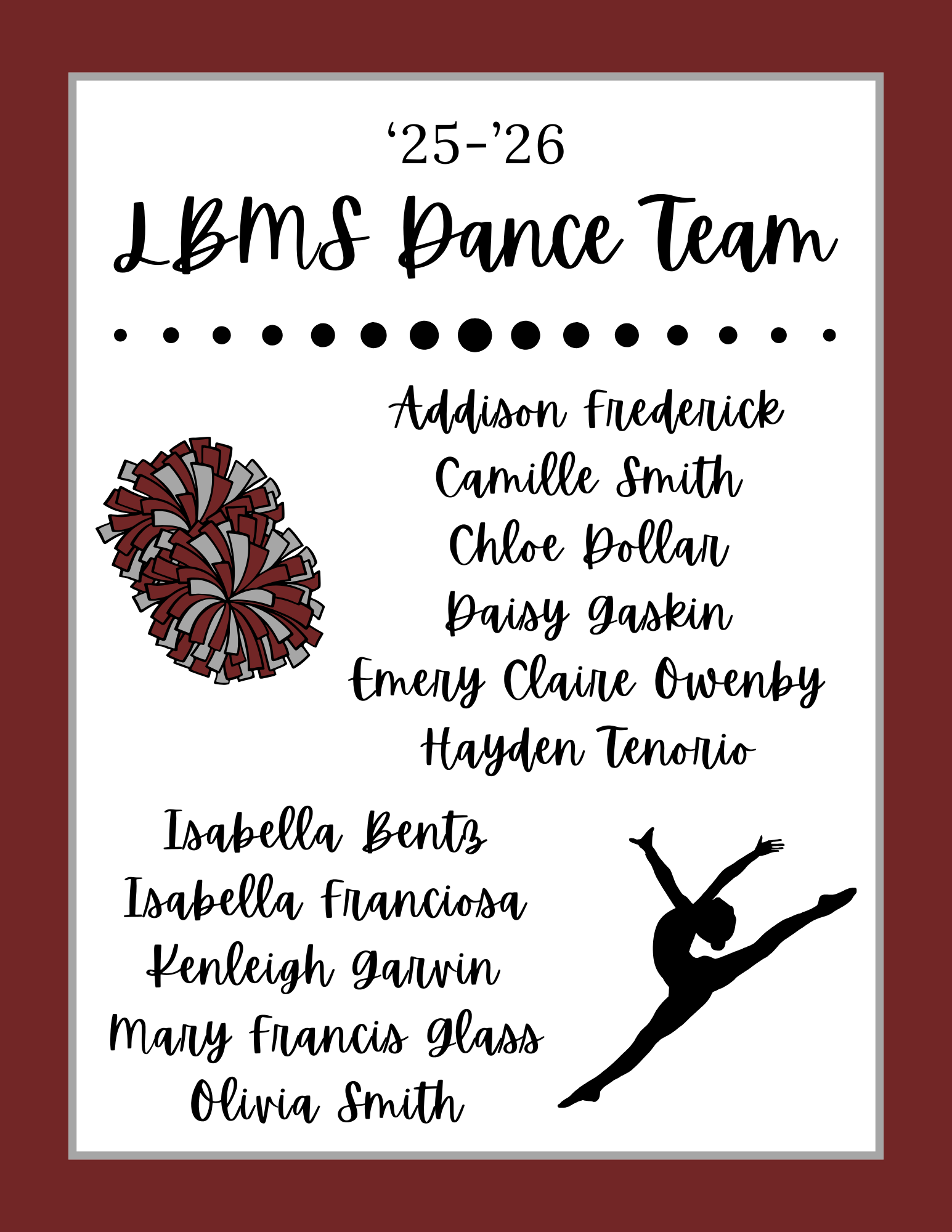 2024 Dance Team